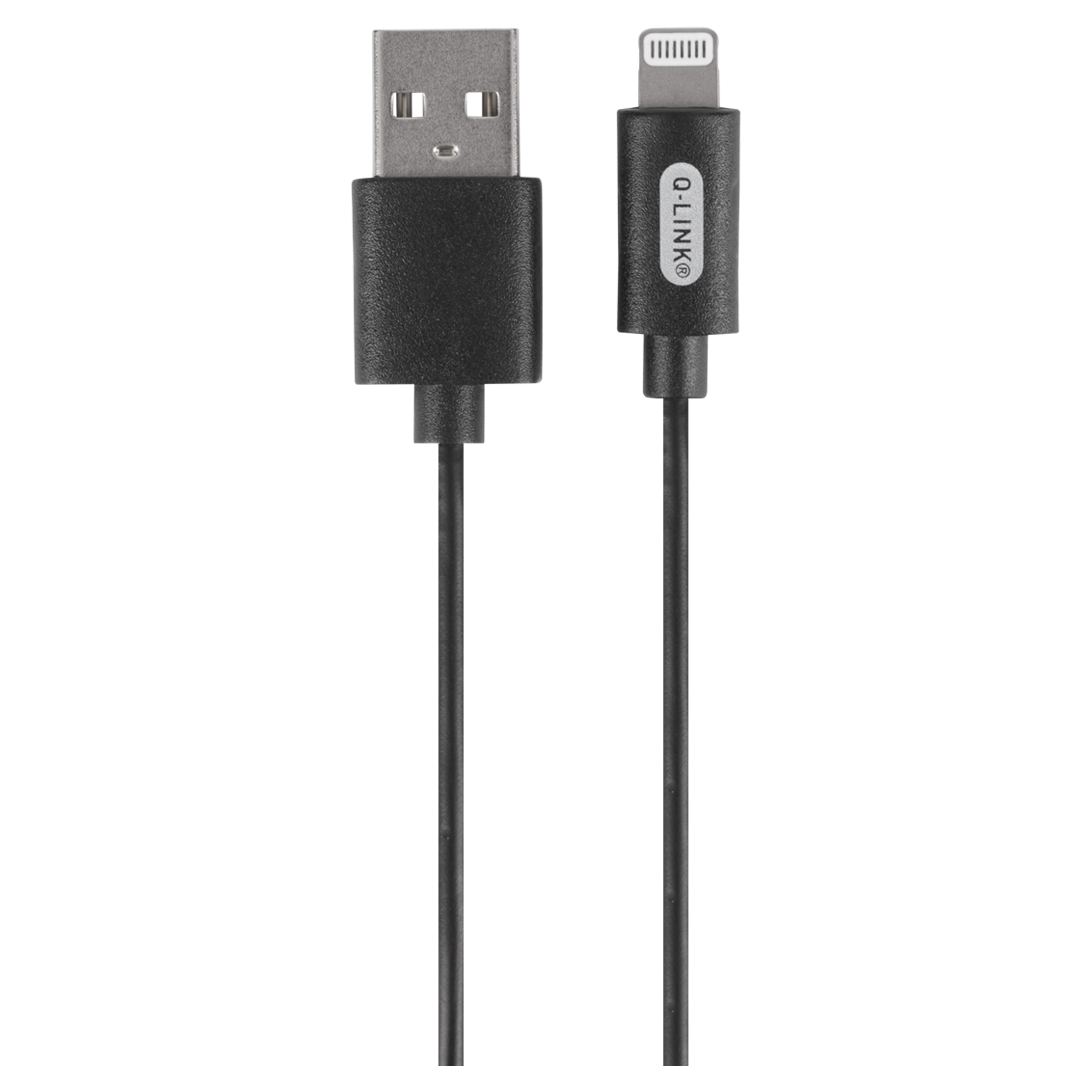 00.133.60 Q-Link  datakabel USB-iPhone - MFI - 1 m - zwart