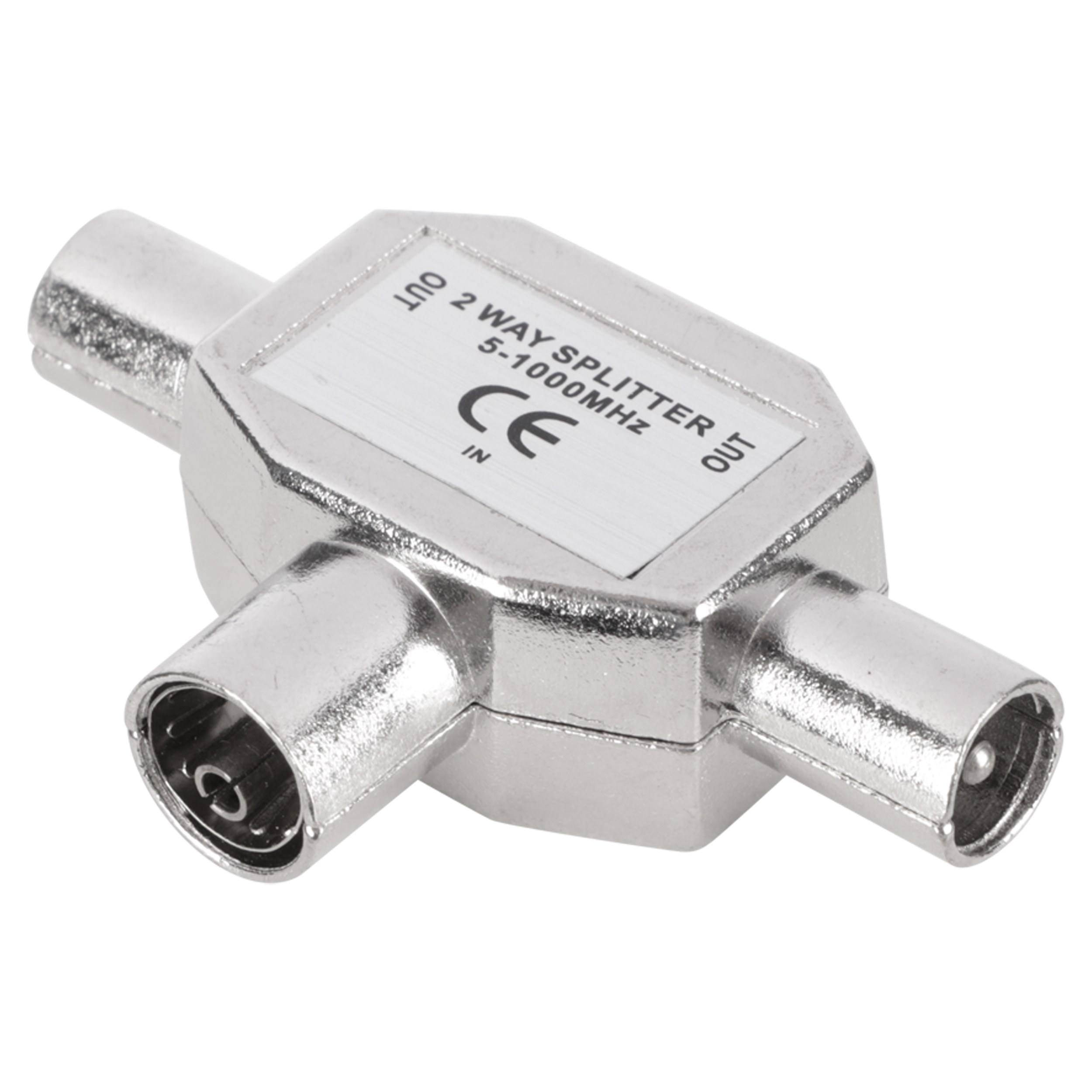 00.150.62 Q-Link  coax splitter 1 female-2 male - 9 mm