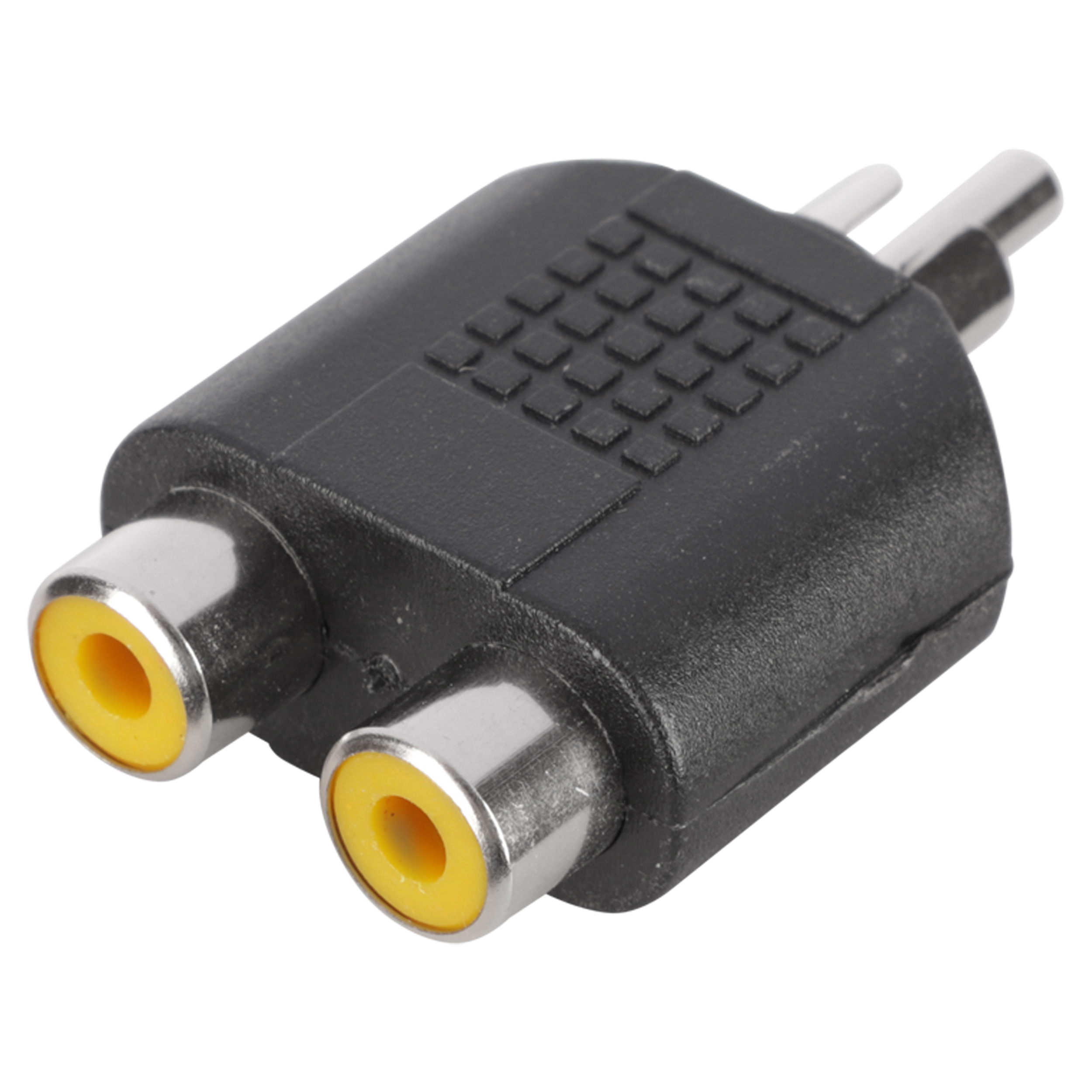 00.151.79 Q-Link  tulp splitter 1 RCA - MA/2 RCA - female - zwart