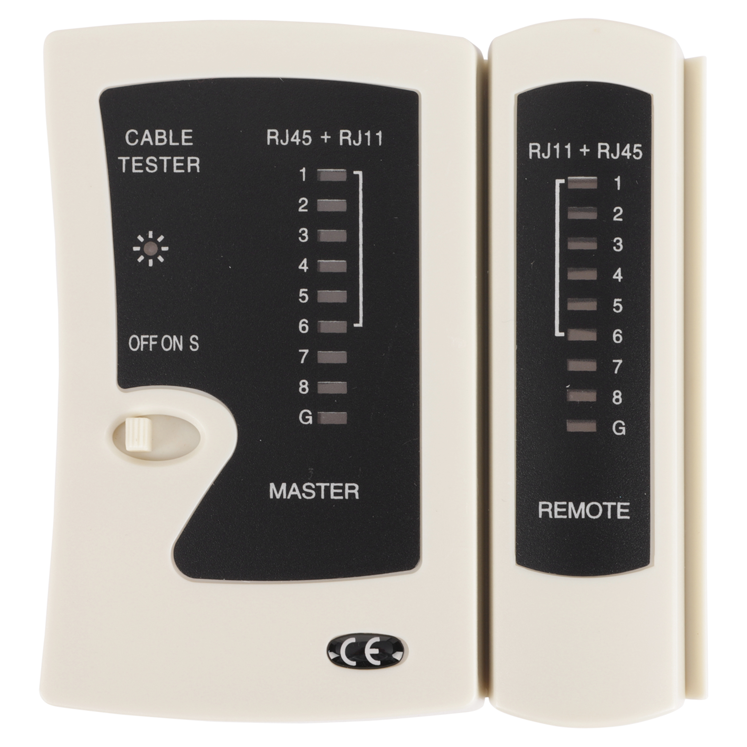 00.153.13 Q-Link  netwerktester RJ45/RJ11 - UTP/FTP kabel  