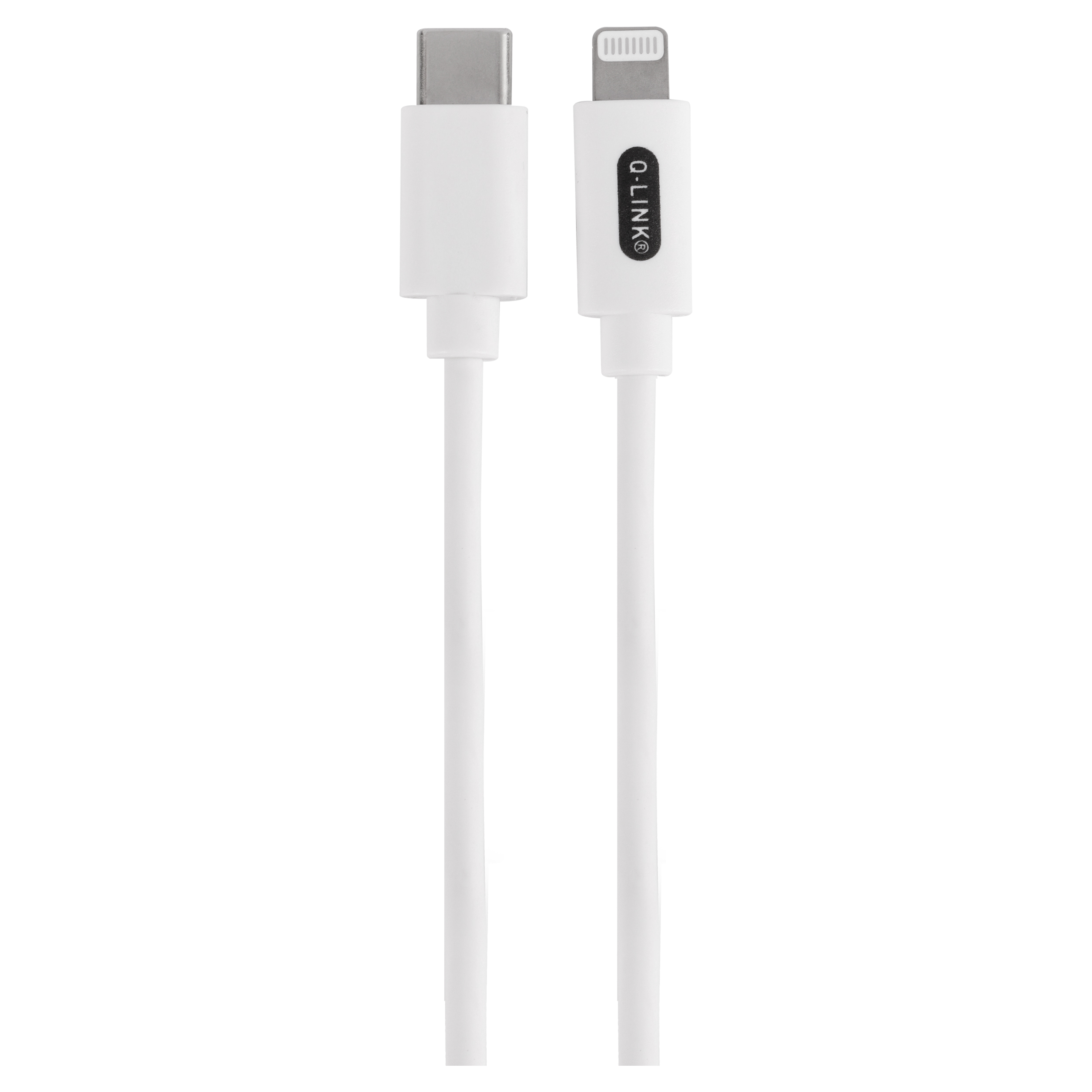 00.153.61 Q-Link  datakabel USB Type-C-iPhone - MFI - 1 m - wit