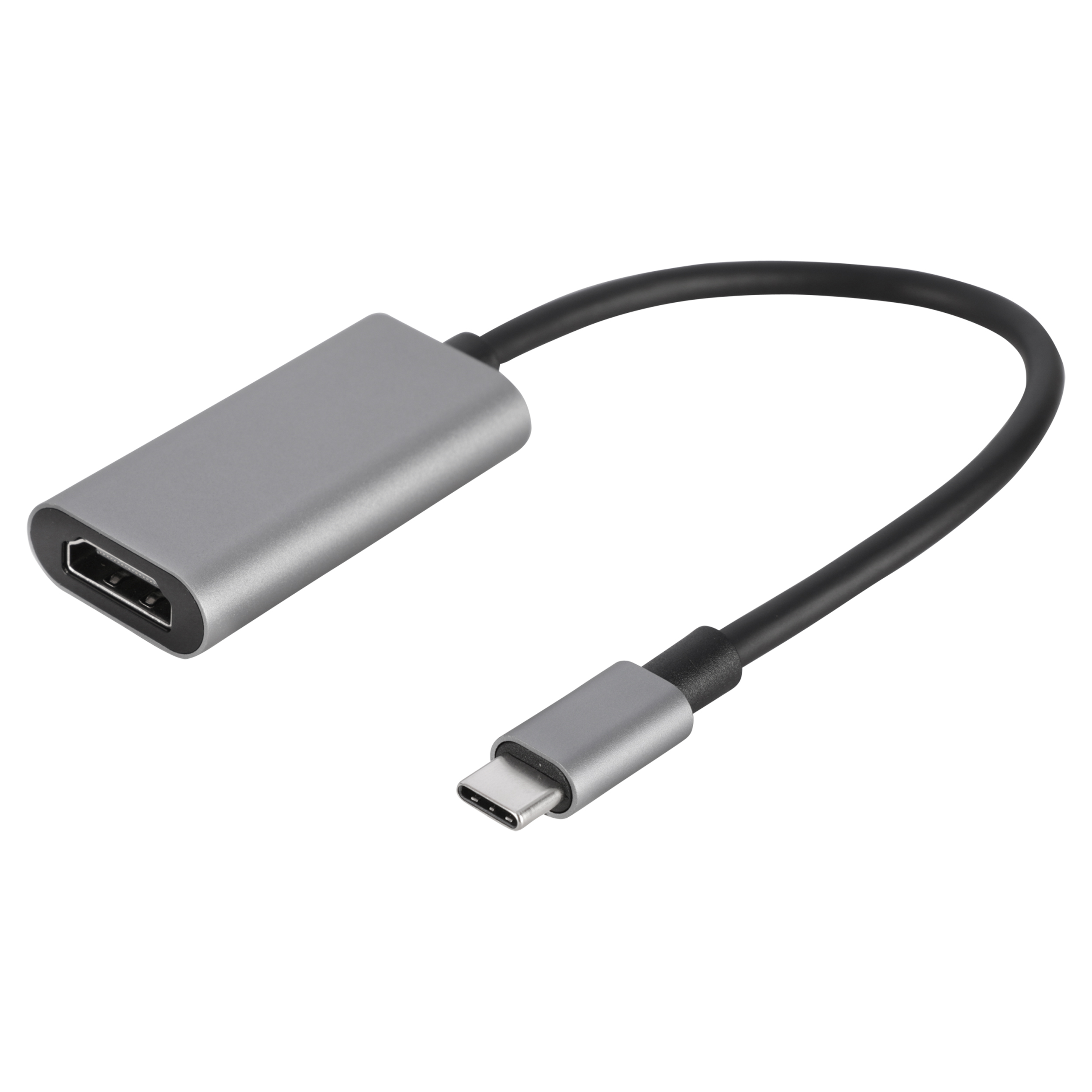 00.153.79 Q-Link  adapter kabel USB-C - male/HDMI - female - 19 cm - grijs