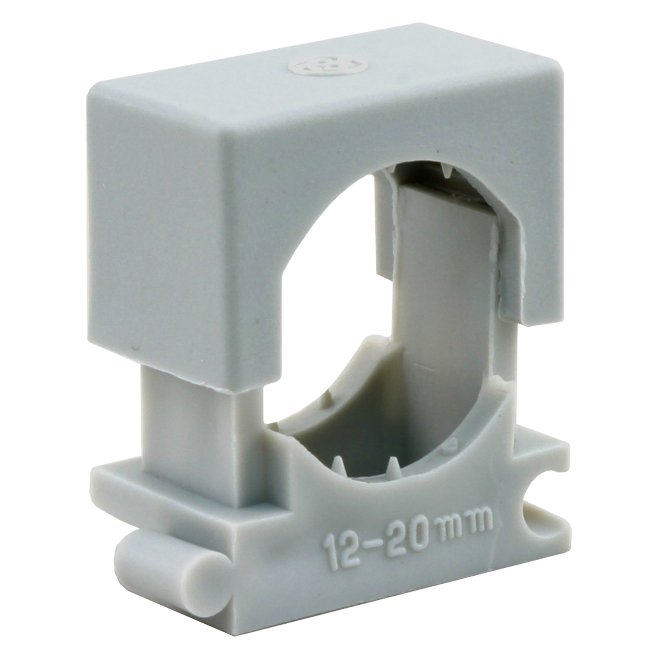 00.530.81   drukzadel installatiebuis - blokmodel - 12-20 mm - grijs