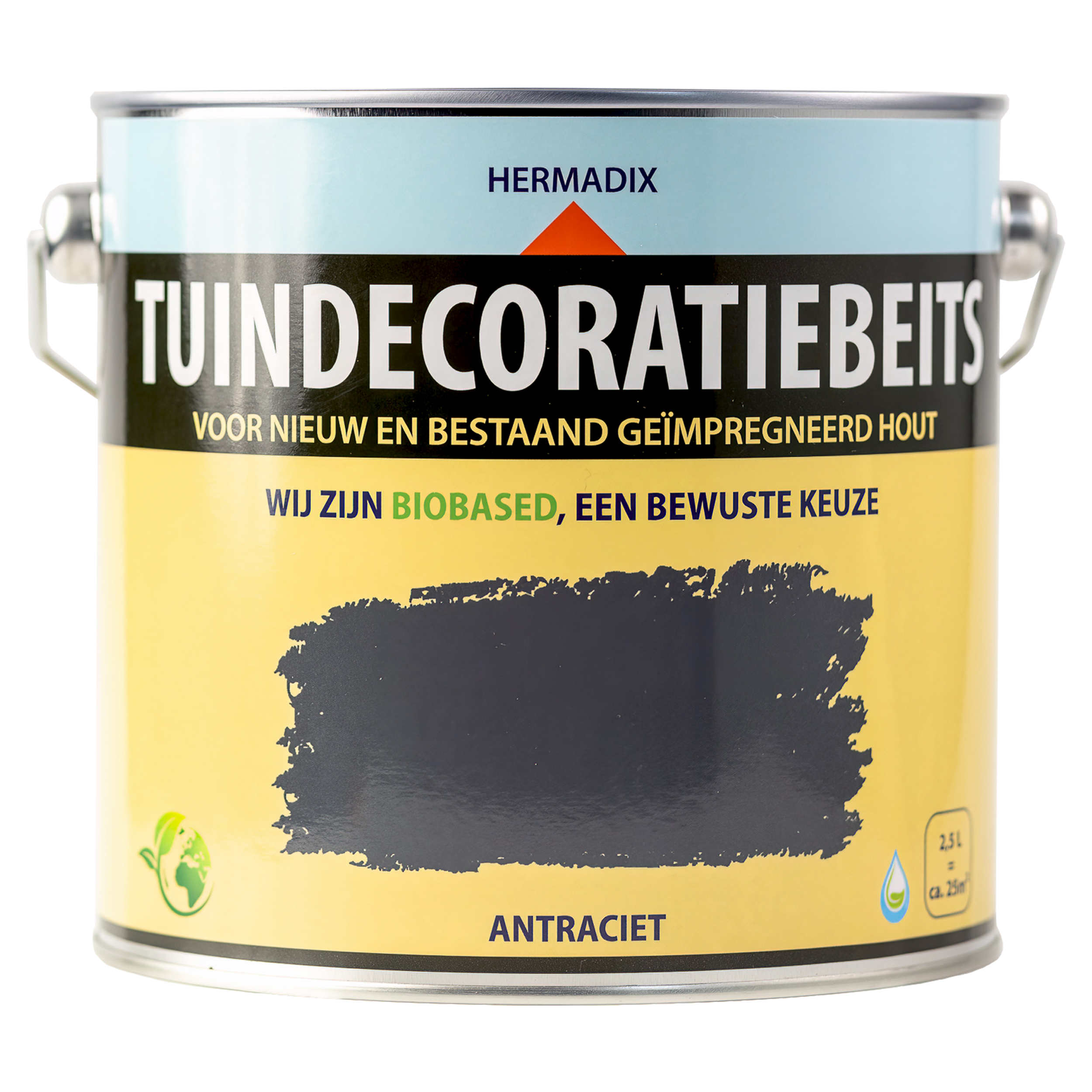 Tuindecoratiebeits antraciet