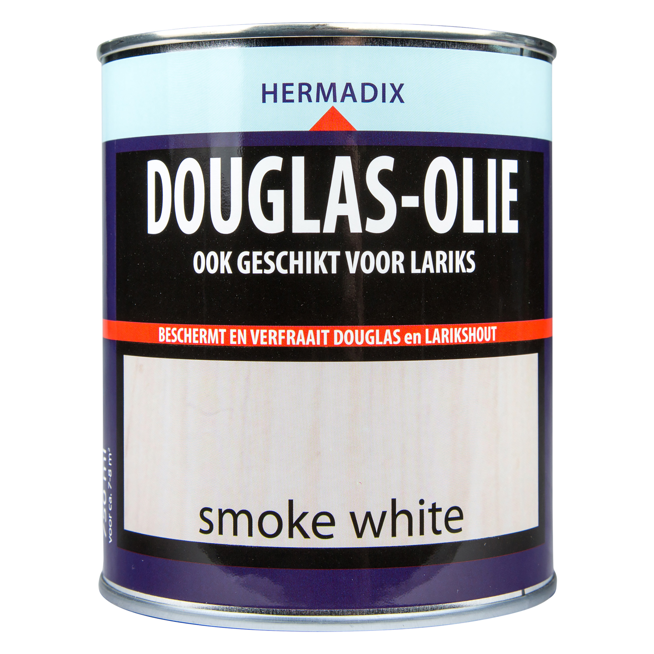 25.896.01 Hermadix  douglas-olie mat - 750 ml - smoke white