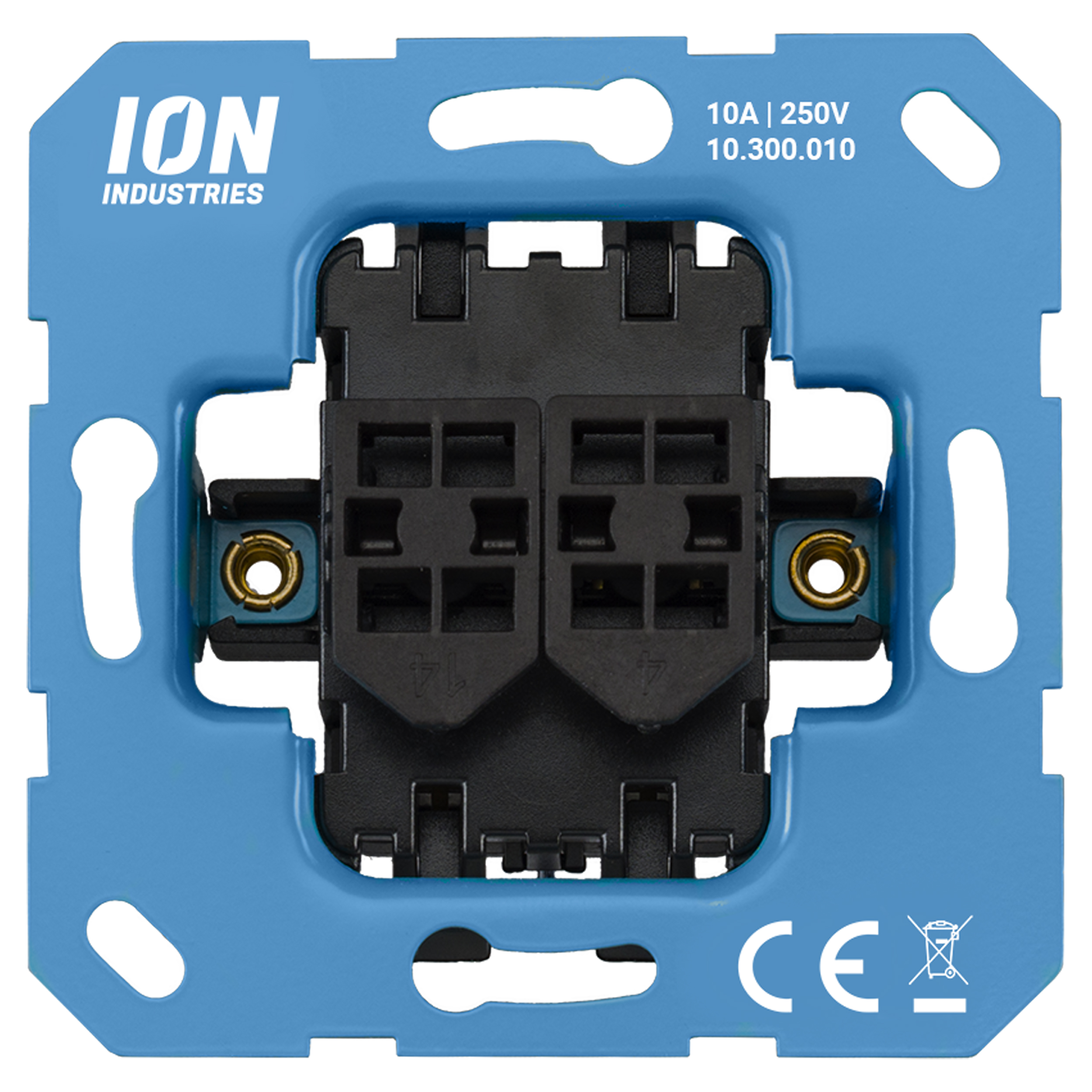 66.008.00 ION Industries  schakelaar inbouw - wissel - element - IP20 - 71 x 71 mm