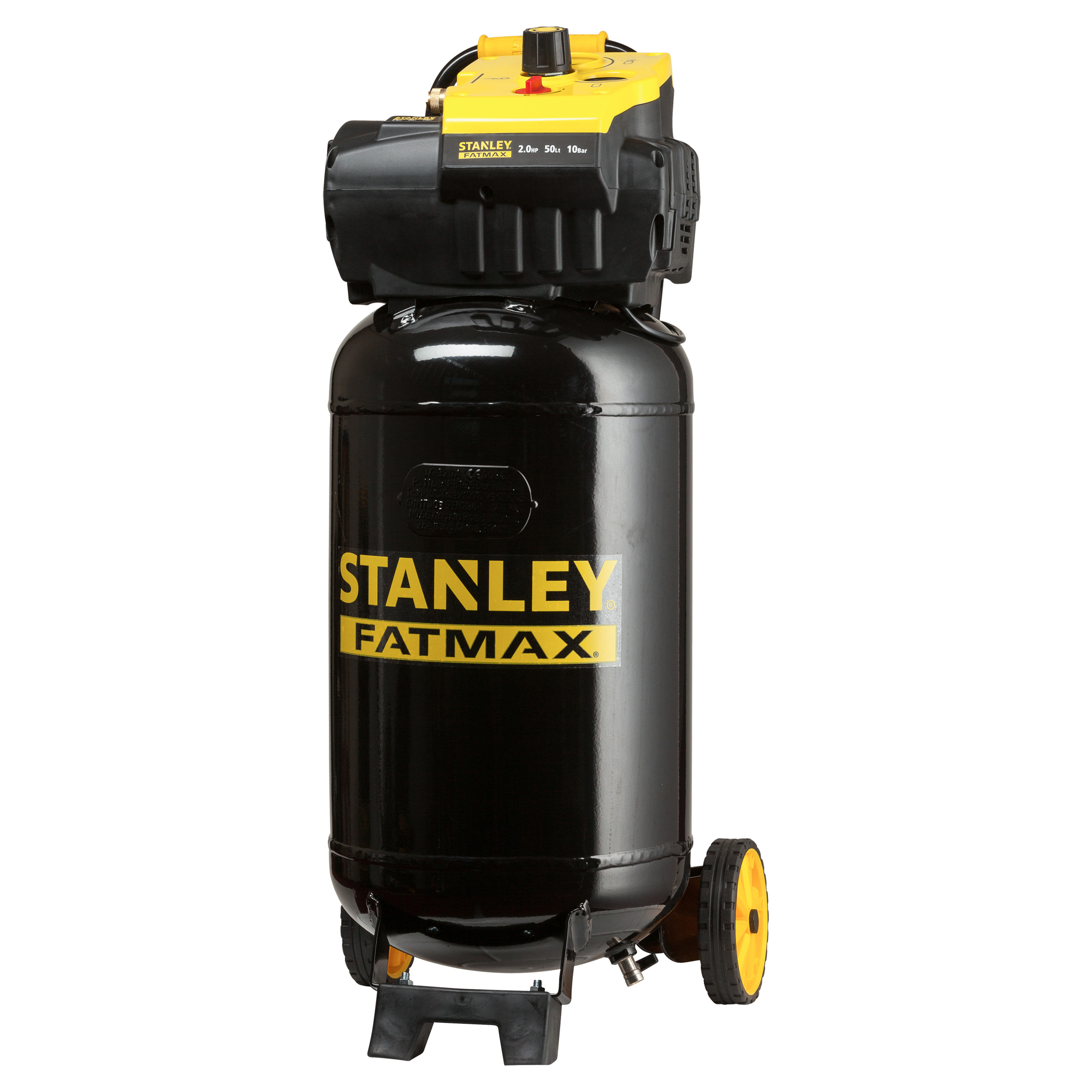 83.200.51 Stanley Fatmax compressor TAB 230/10/50VW - FMXCM0024E - zwart/geel