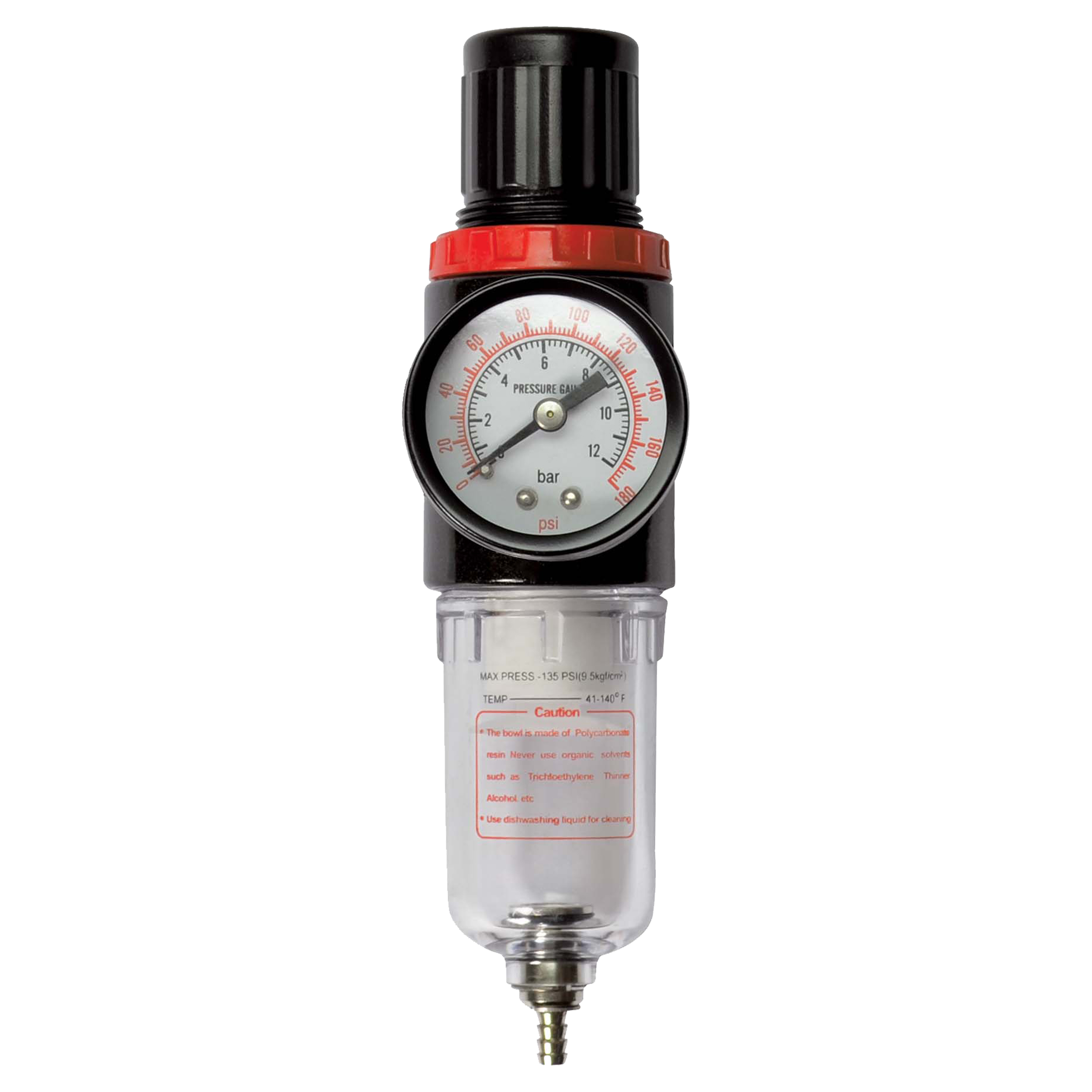 83.300.26 Stanley  drukregelaar met meter - 2 x 1/4 inch - female - 152164XSTN  