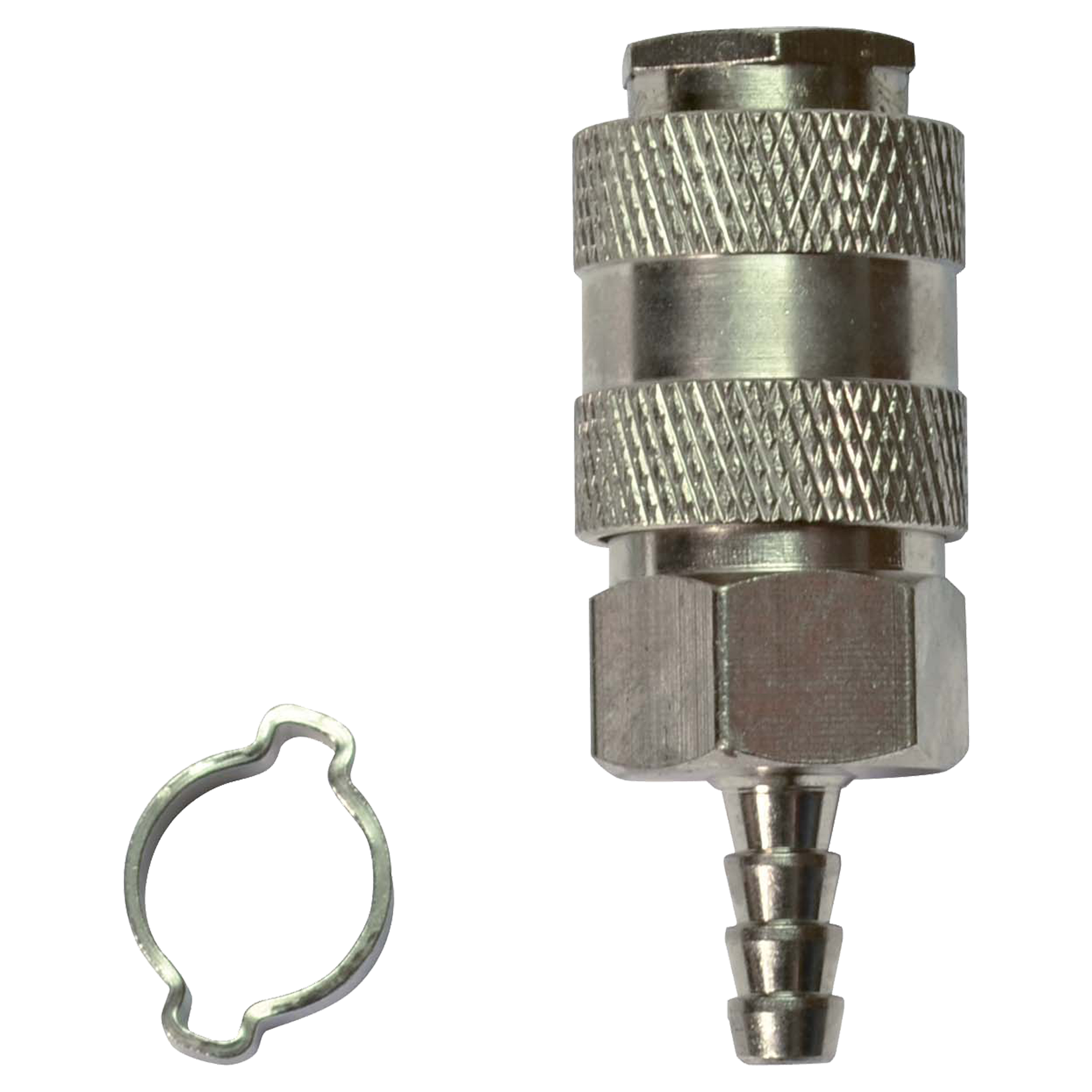 83.300.45 Stanley  snelkoppeling met slangpilaar en klem - voor slang Ø 6 x 11 mm - 156426XSTN  